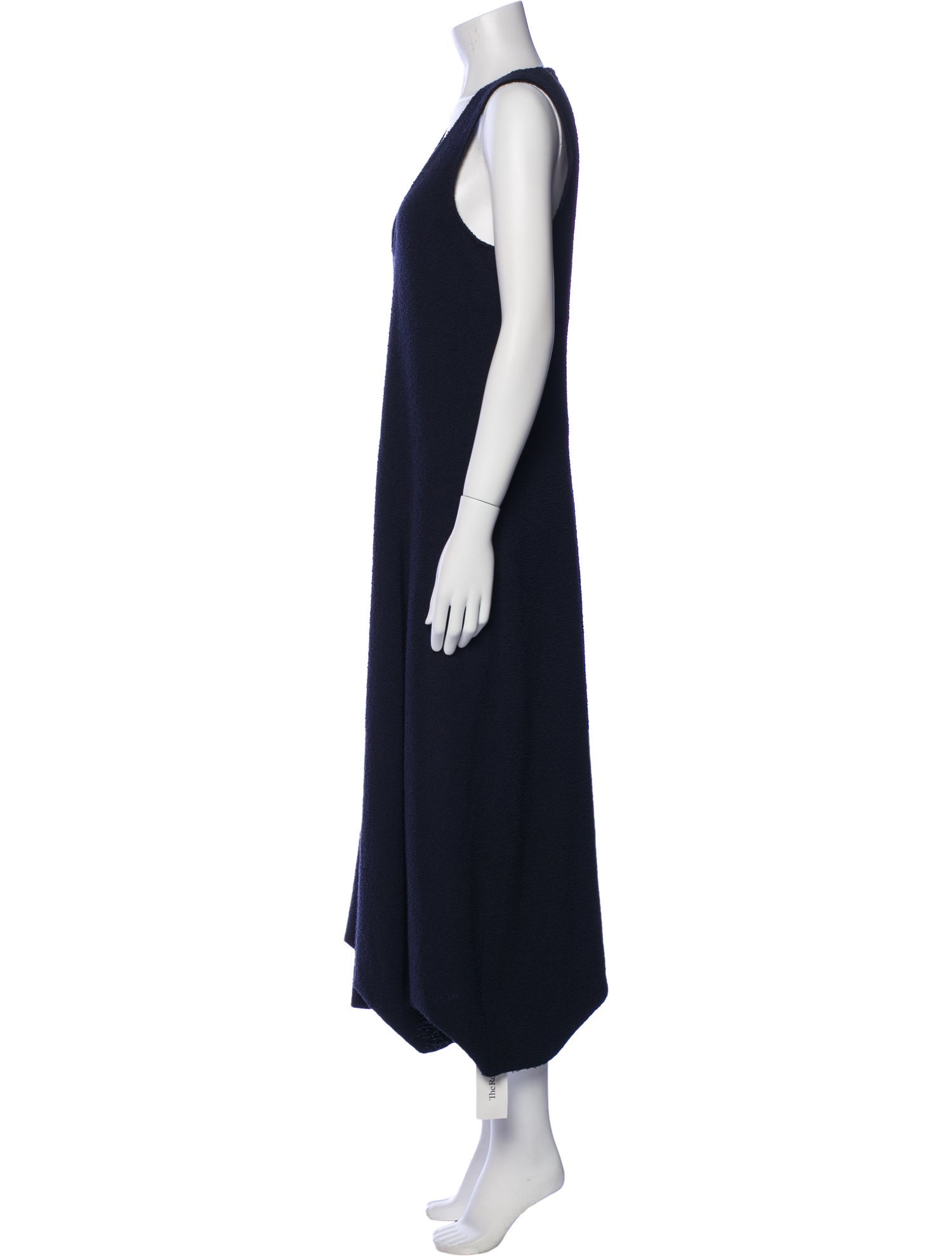 Tibi Scoop Neck Long Dress