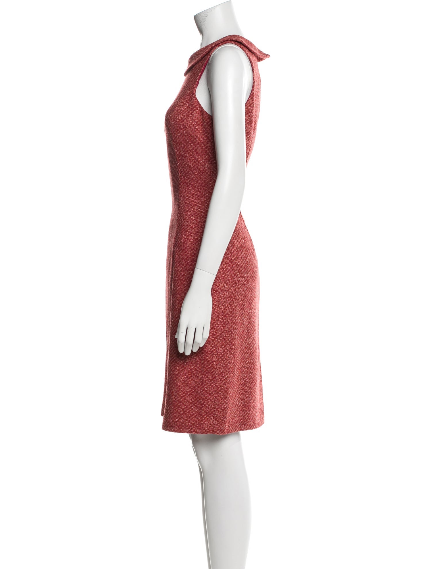 Tibi Wool Knee-Length Dress