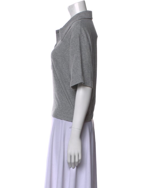 Tibi Short Sleeve Polo