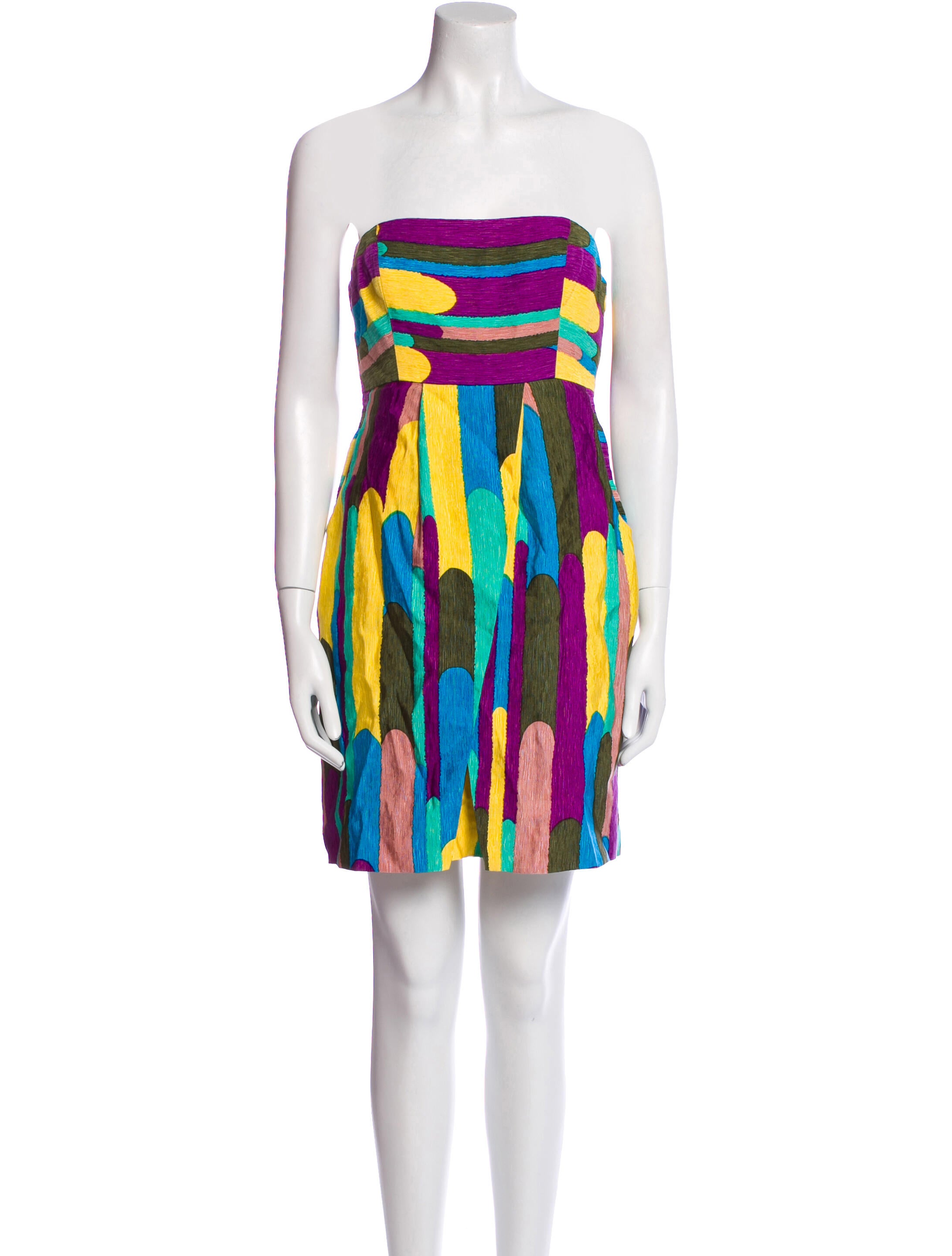 Tibi Silk Mini Dress