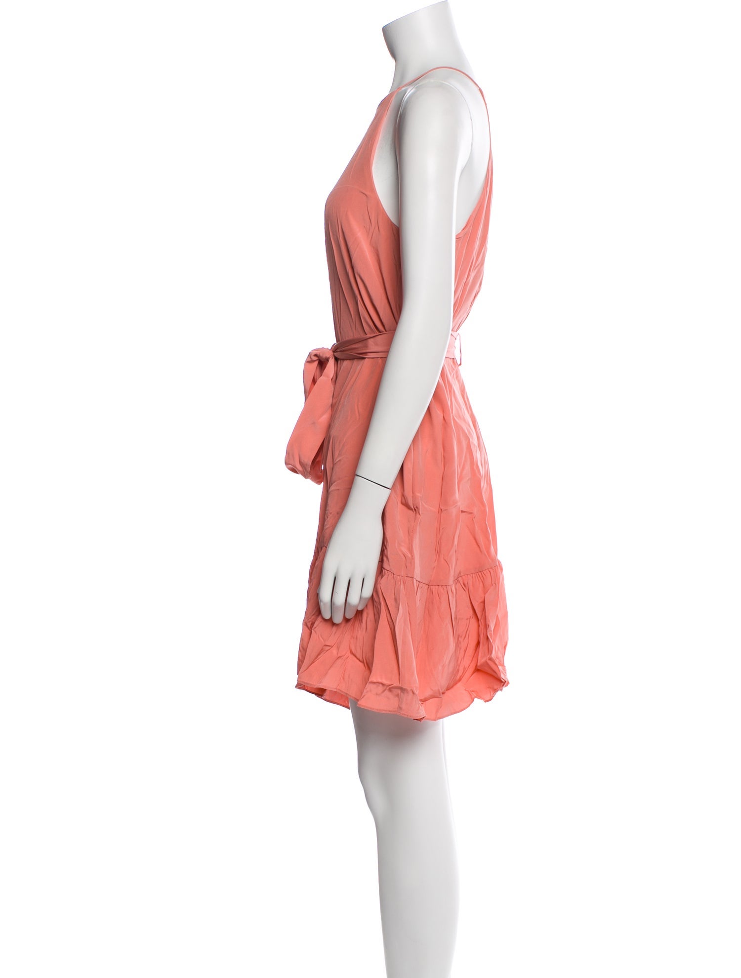 Tibi Silk Square Neckline Romper