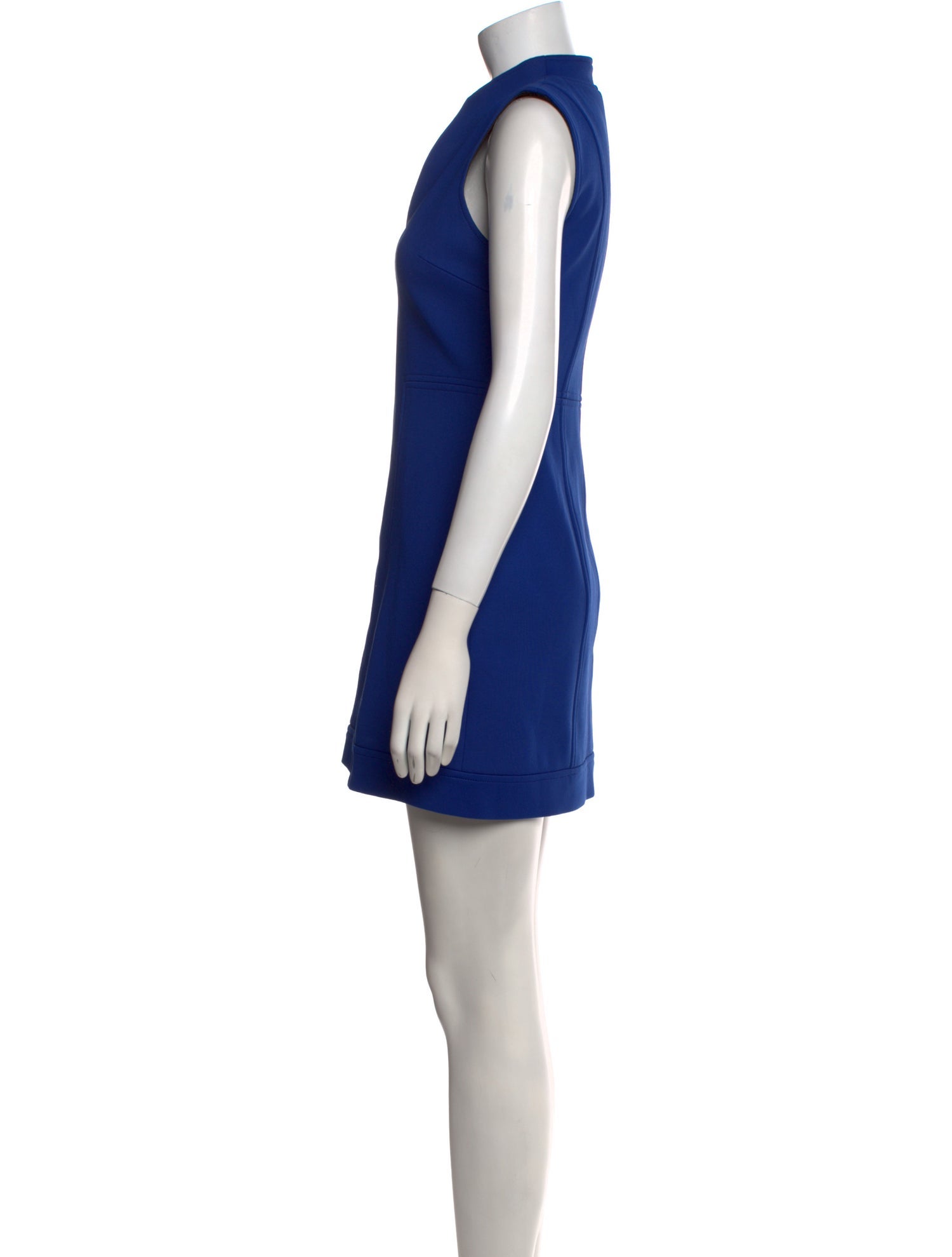 Tibi Mock Neck Mini Dress