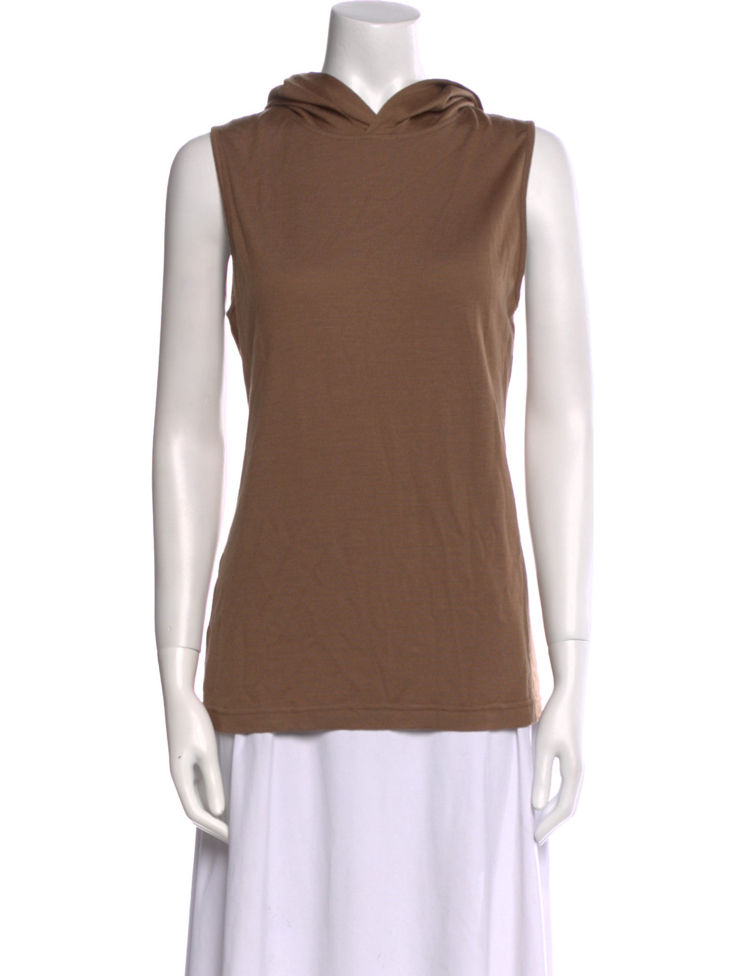 Tibi Wool Cowl Neck Top