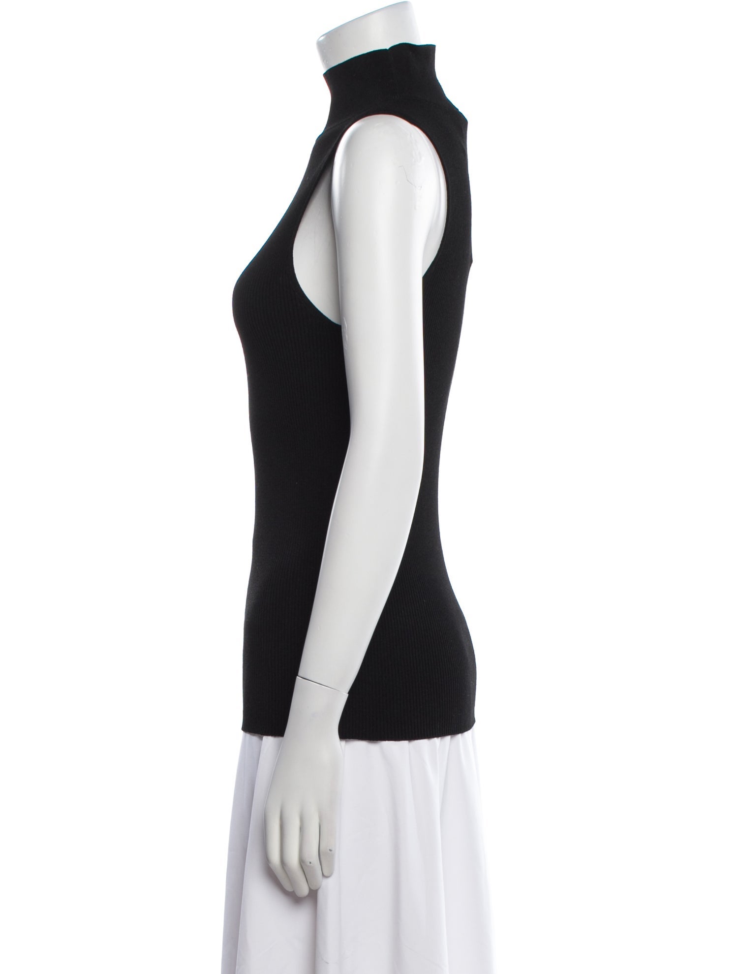 Tibi Mock Neck Sweater