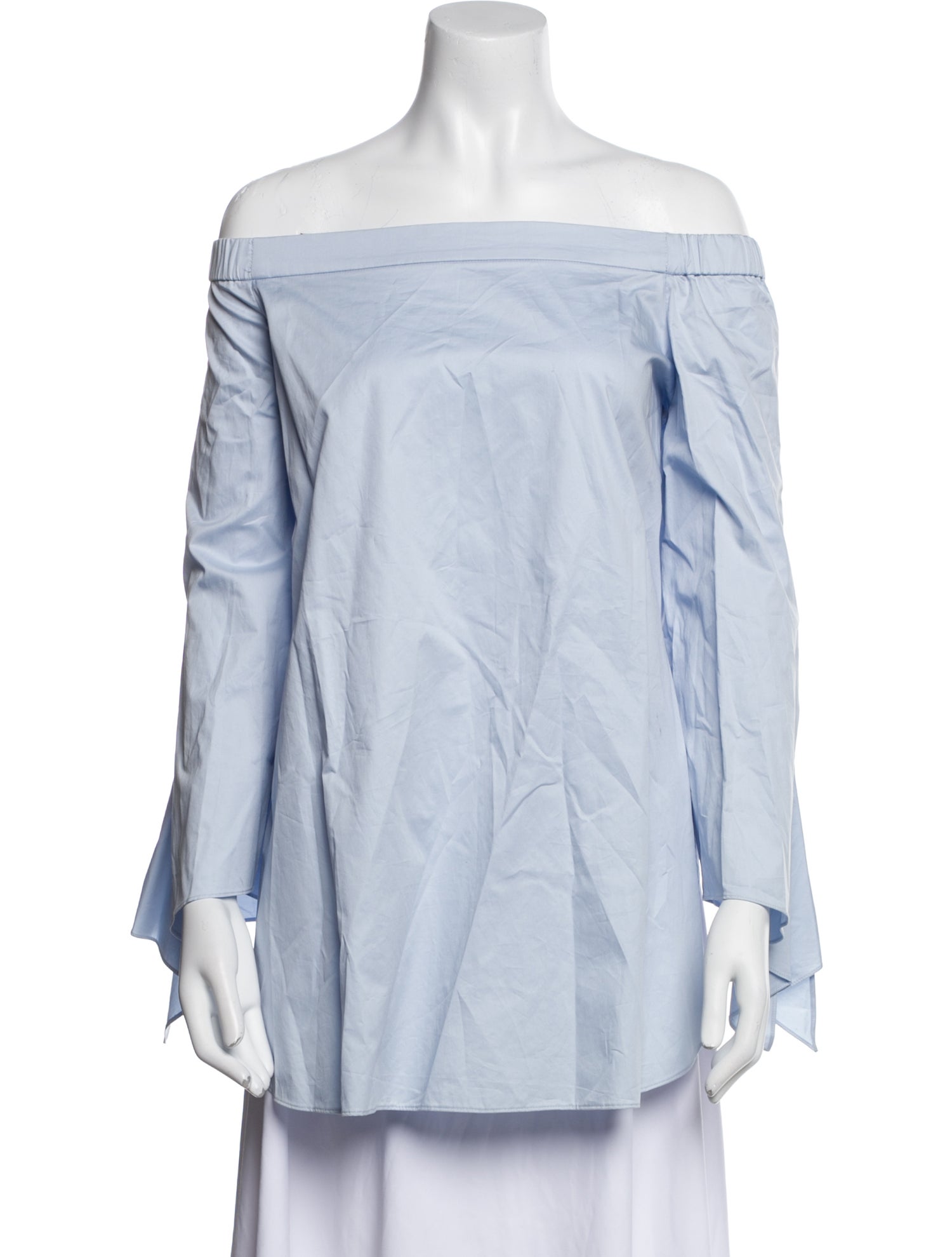 Tibi Off-The-Shoulder Long Sleeve Tunic w/ Tags