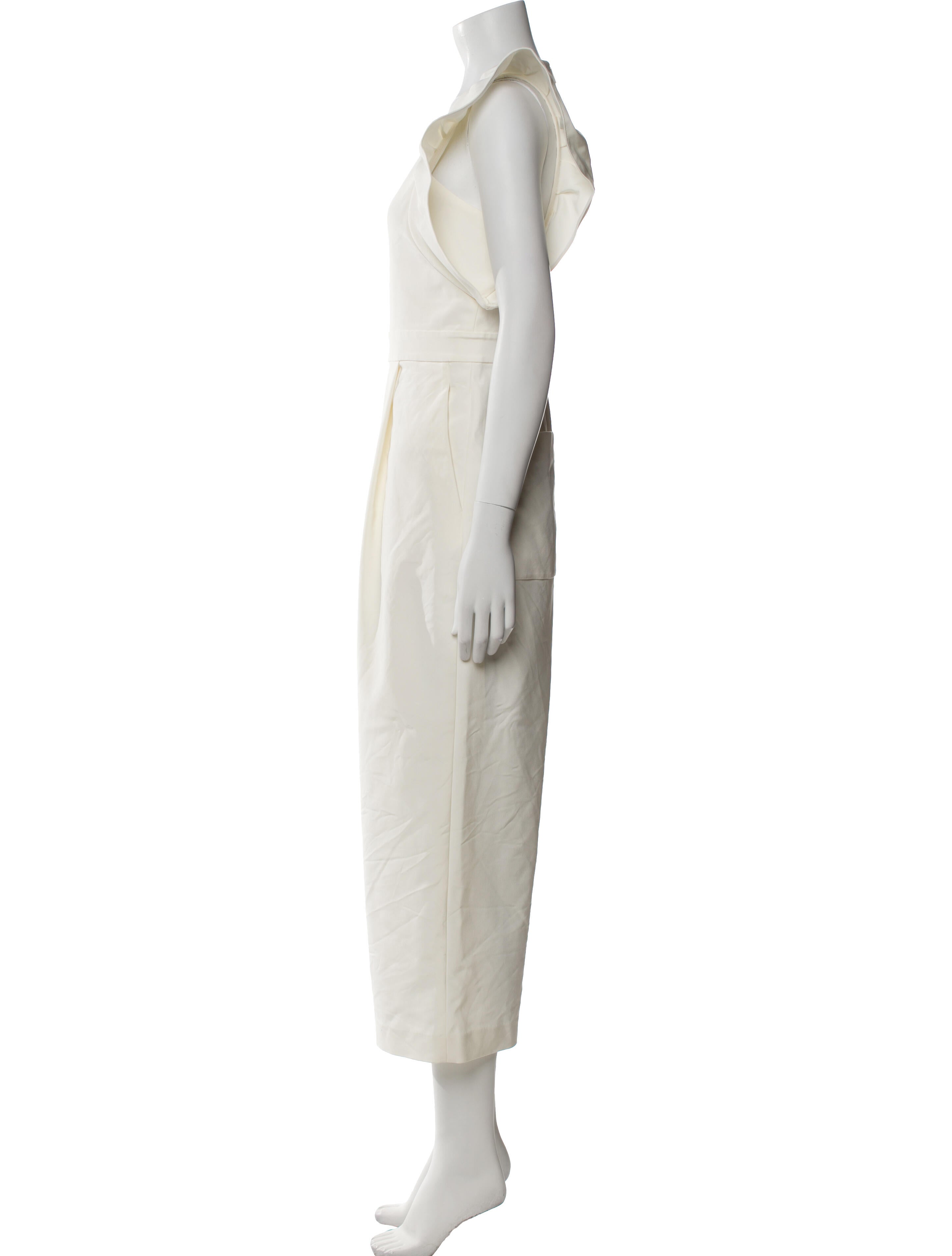 Tibi V-Neck Jumpsuit