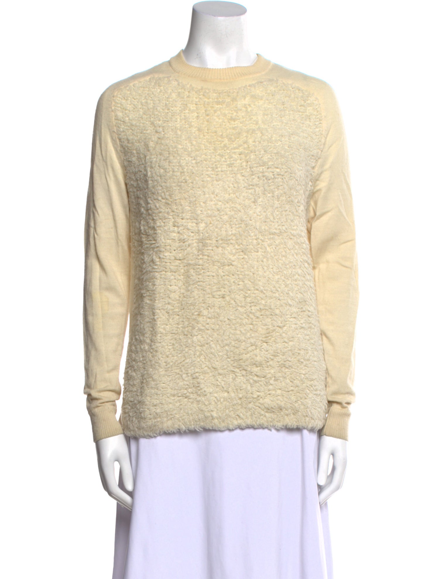 Tibi Wool Crew Neck Sweater