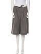 Tibi Virgin Wool Knee-Length Shorts