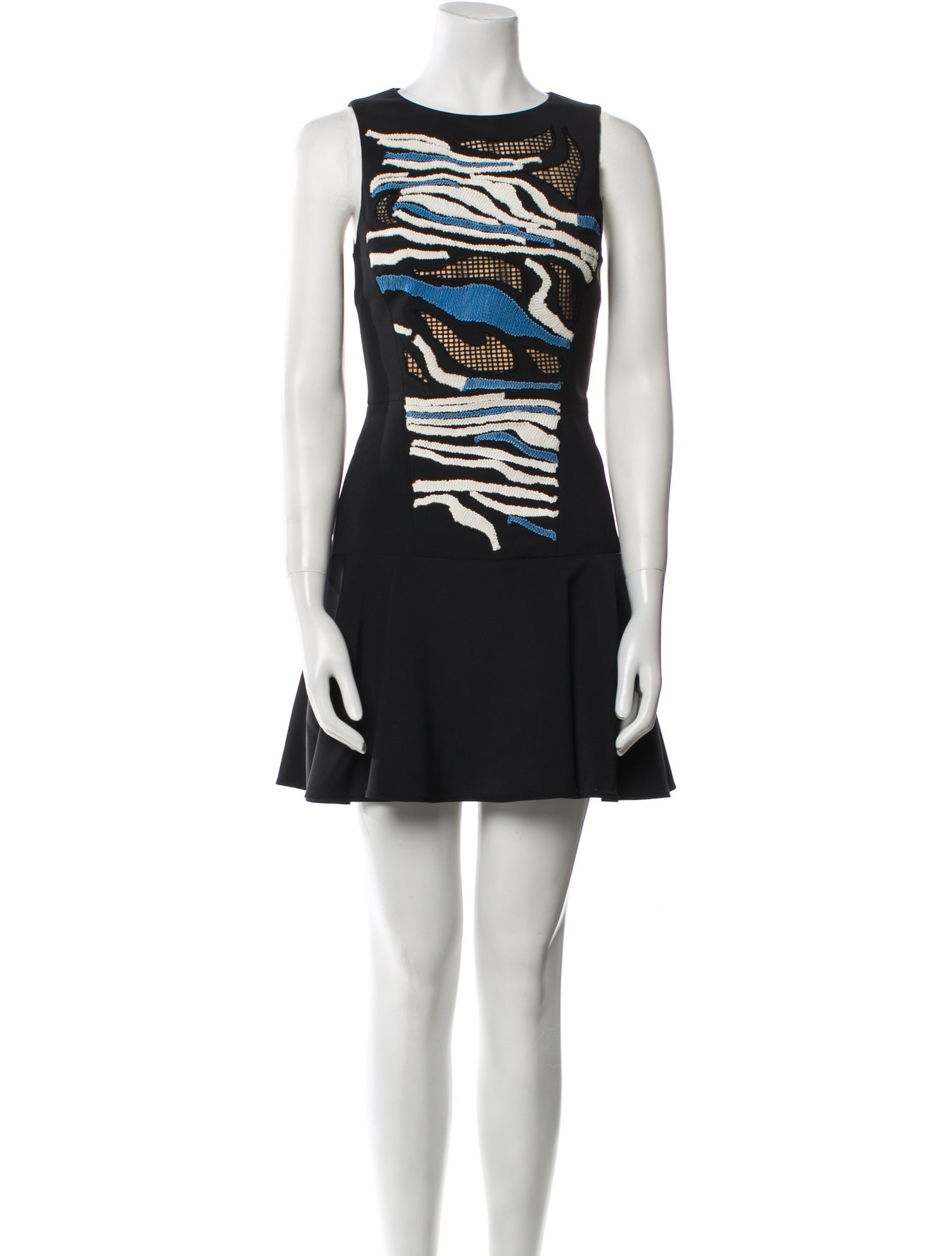 Tibi Printed Mini Dress