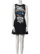 Tibi Printed Mini Dress