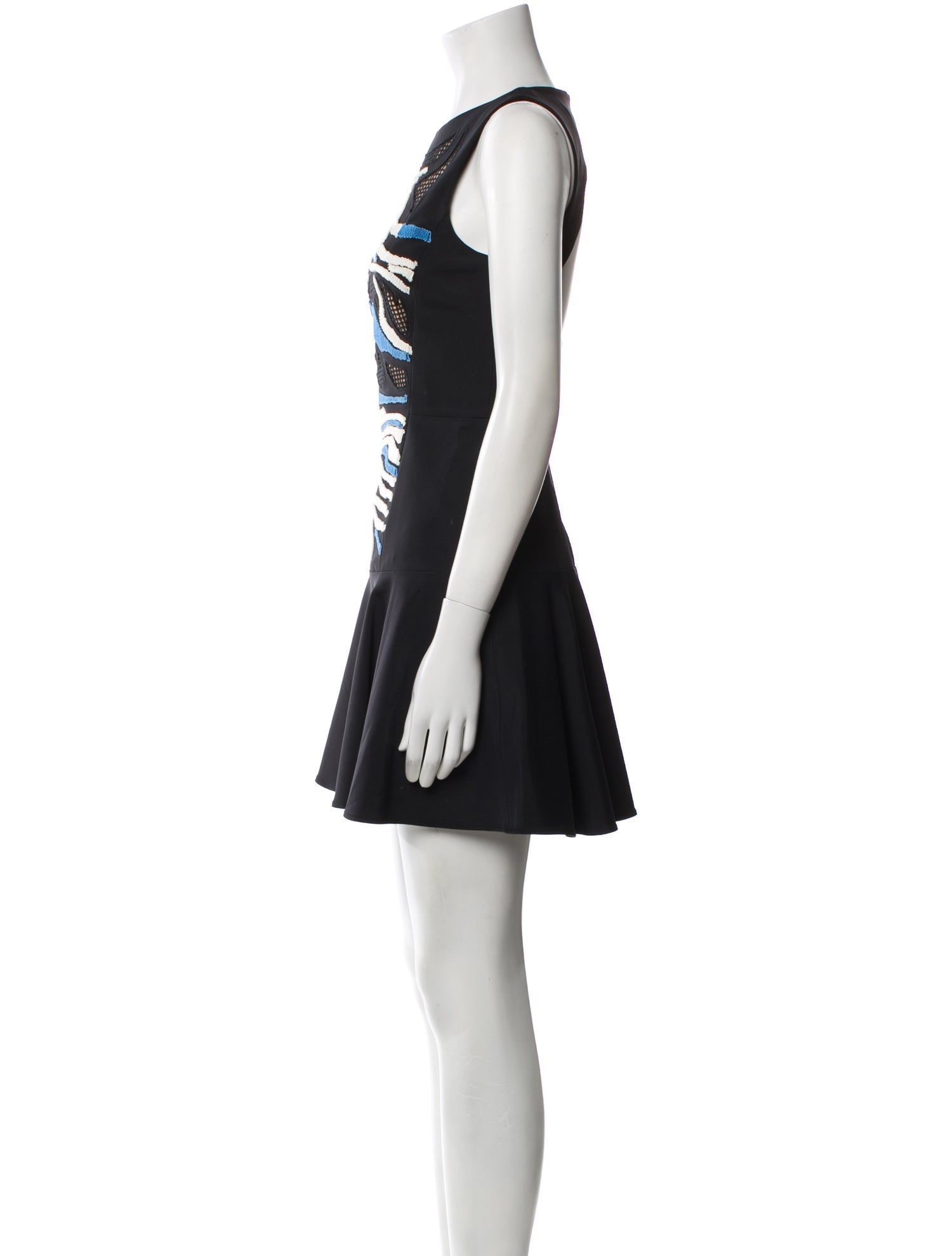 Tibi Printed Mini Dress