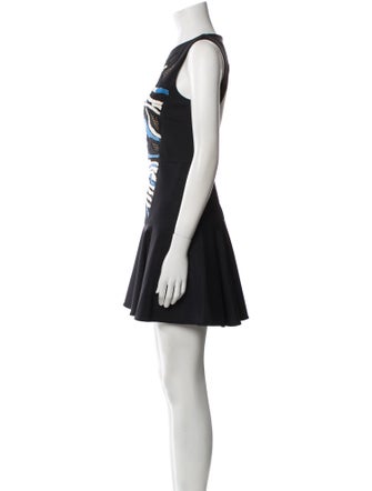 Tibi Printed Mini Dress