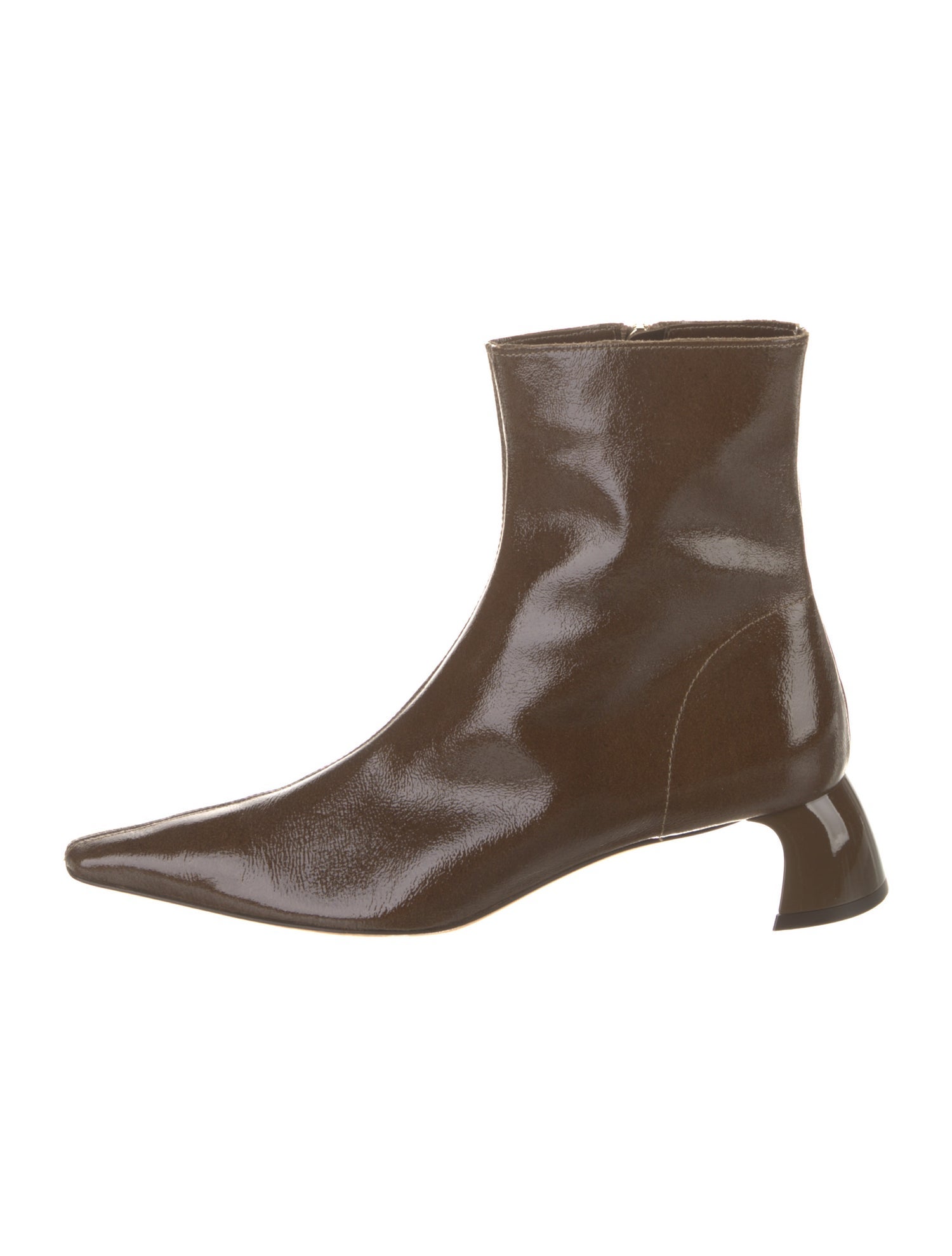 Tibi Patent Leather Boots
