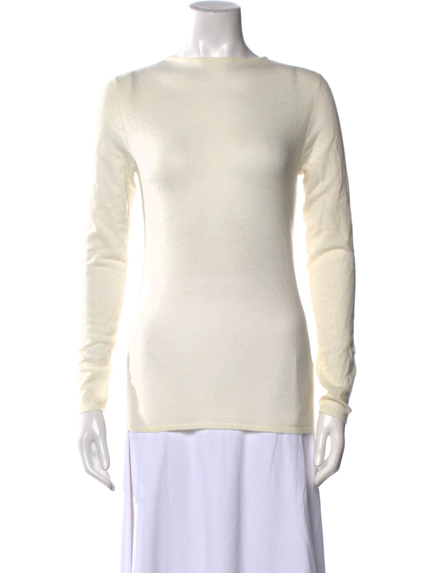 Tibi Wool Scoop Neck Sweater