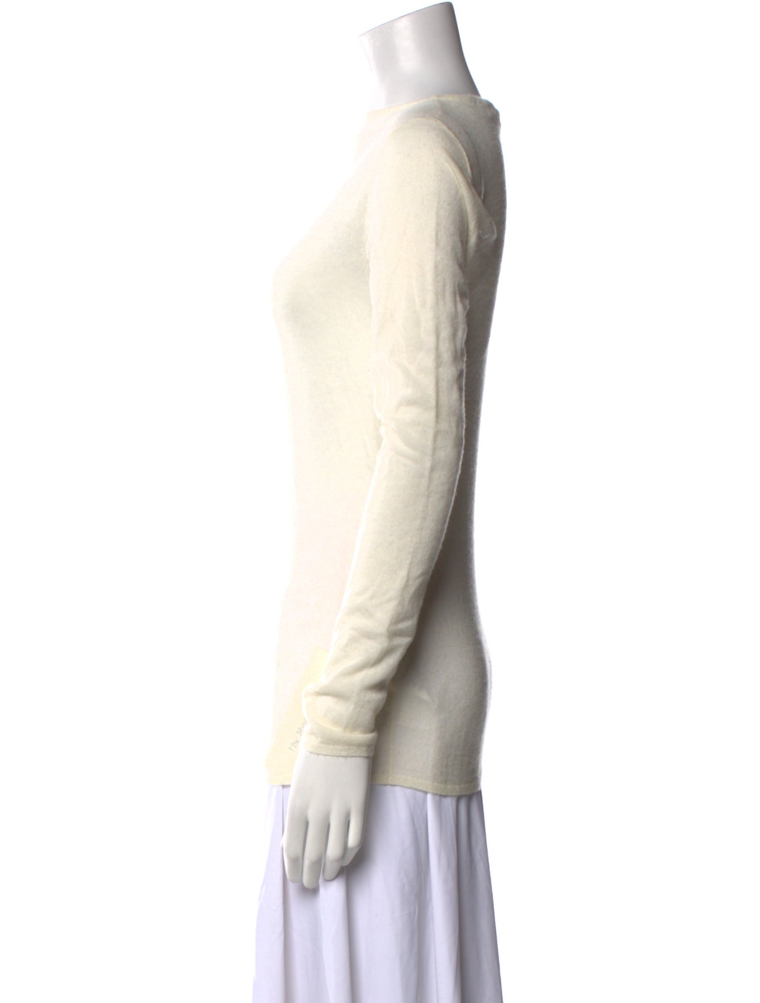 Tibi Wool Scoop Neck Sweater