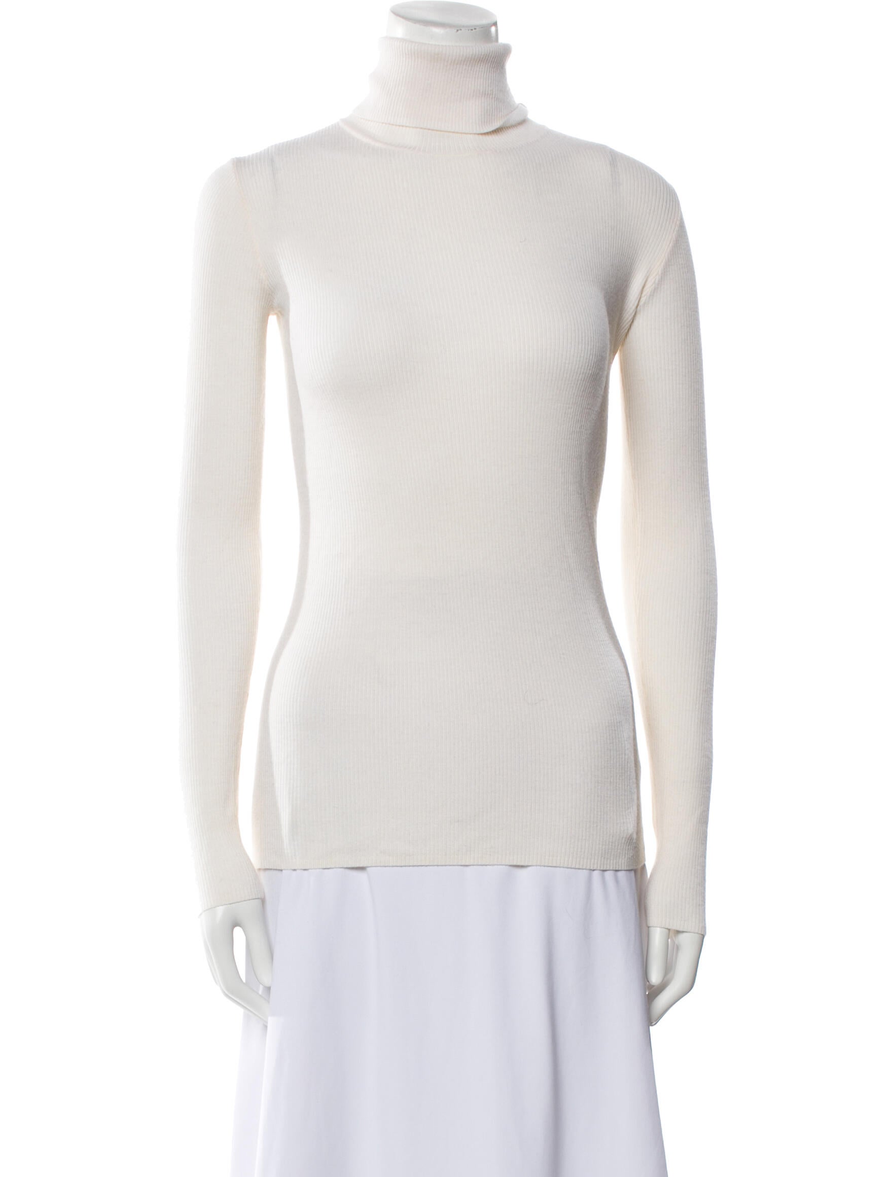 Tibi Wool Turtleneck Sweater