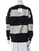 Tibi Striped Long Sleeve Polo