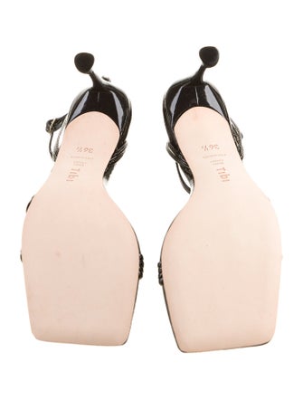 Tibi Patent Leather Sandals