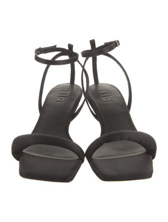 Tibi Satin Sandals