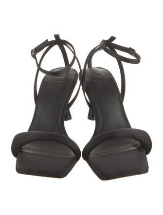 Tibi Satin Sandals