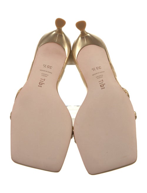 Tibi Leather Slides