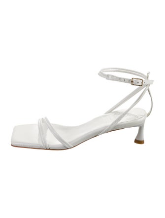 Tibi Patent Leather Sandals