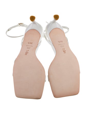 Tibi Patent Leather Sandals