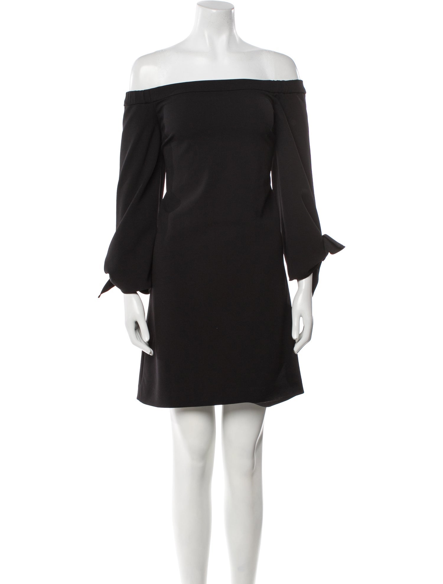 Tibi Off-The-Shoulder Mini Dress