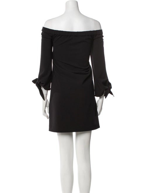 Tibi Off-The-Shoulder Mini Dress