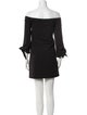 Tibi Off-The-Shoulder Mini Dress