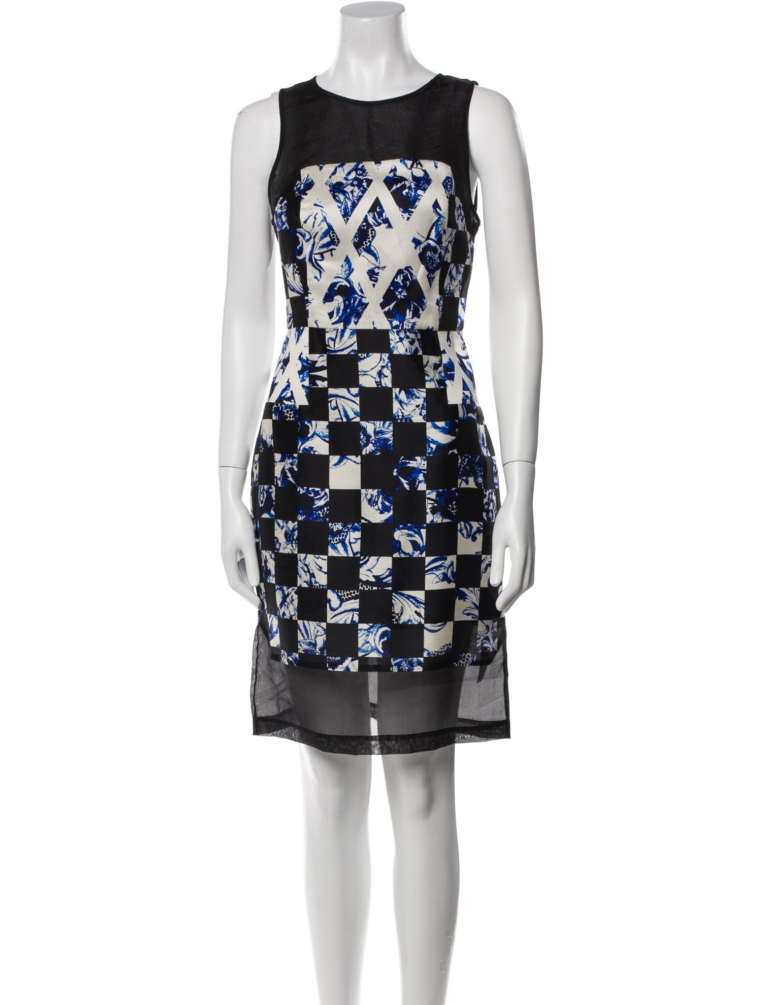 Tibi Silk Knee-Length Dress