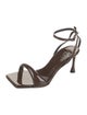 Tibi Patent Leather Sandals