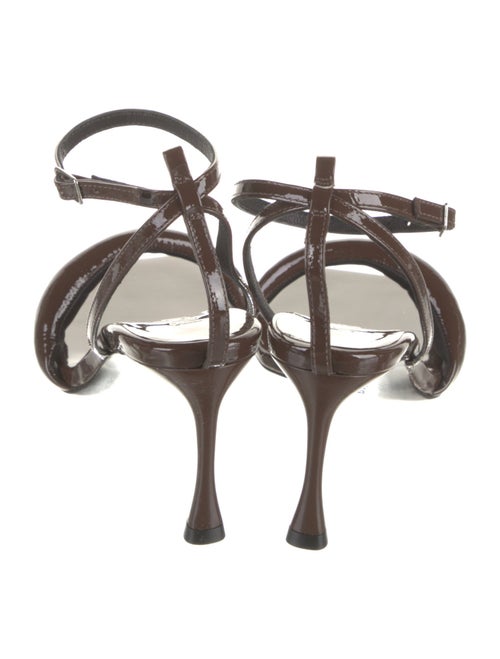 Tibi Patent Leather Sandals