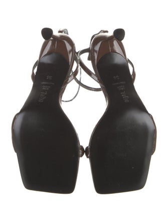 Tibi Patent Leather Sandals