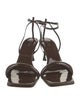 Tibi Patent Leather Sandals
