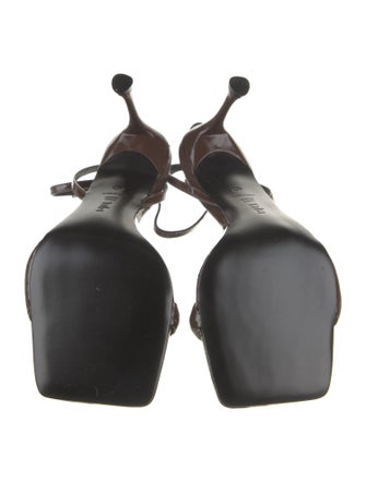 Tibi Patent Leather Sandals