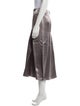 Tibi Satin Midi Length Skirt