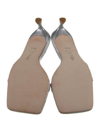 Tibi Leather Slides
