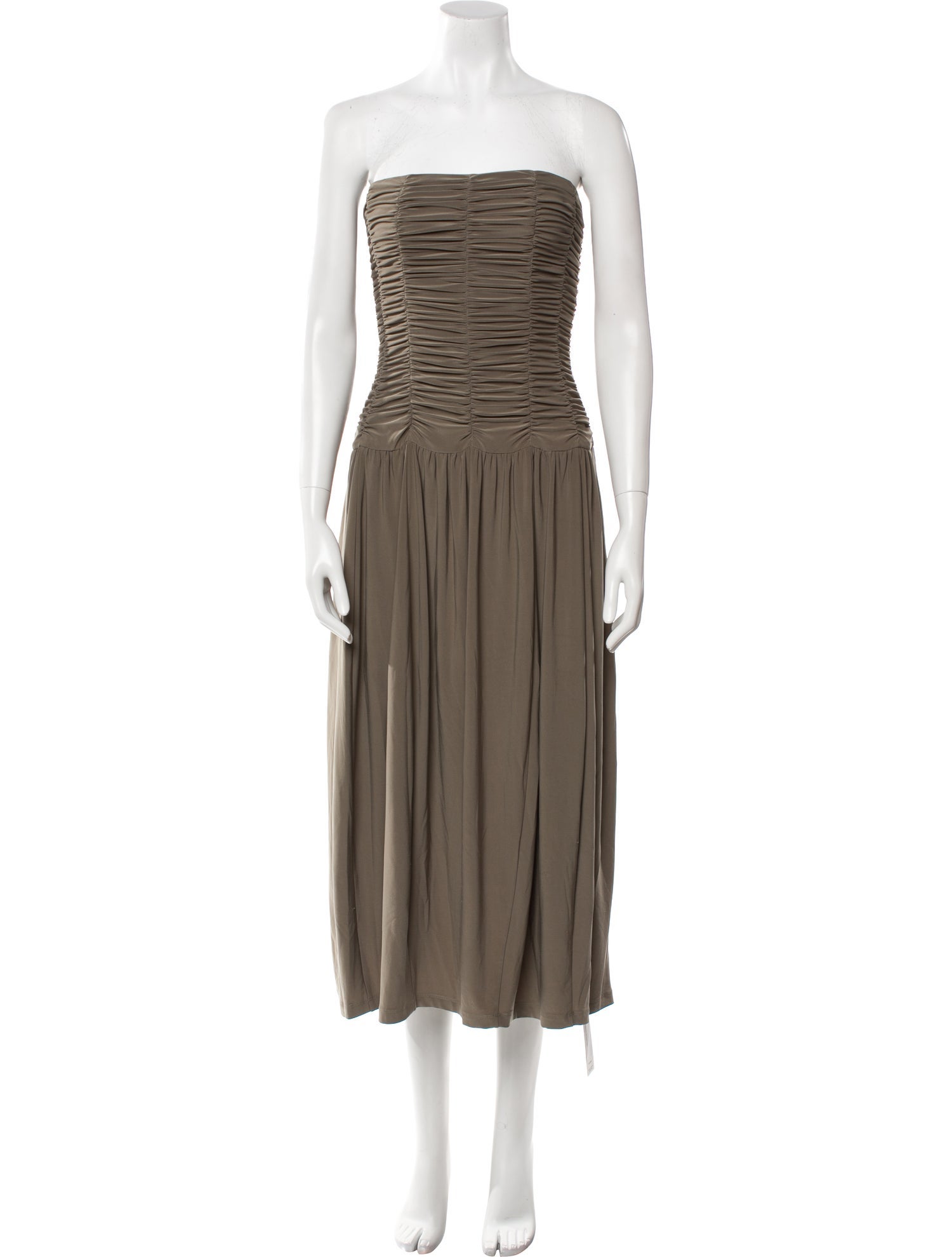 Tibi Strapless Midi Length Dress w/ Tags