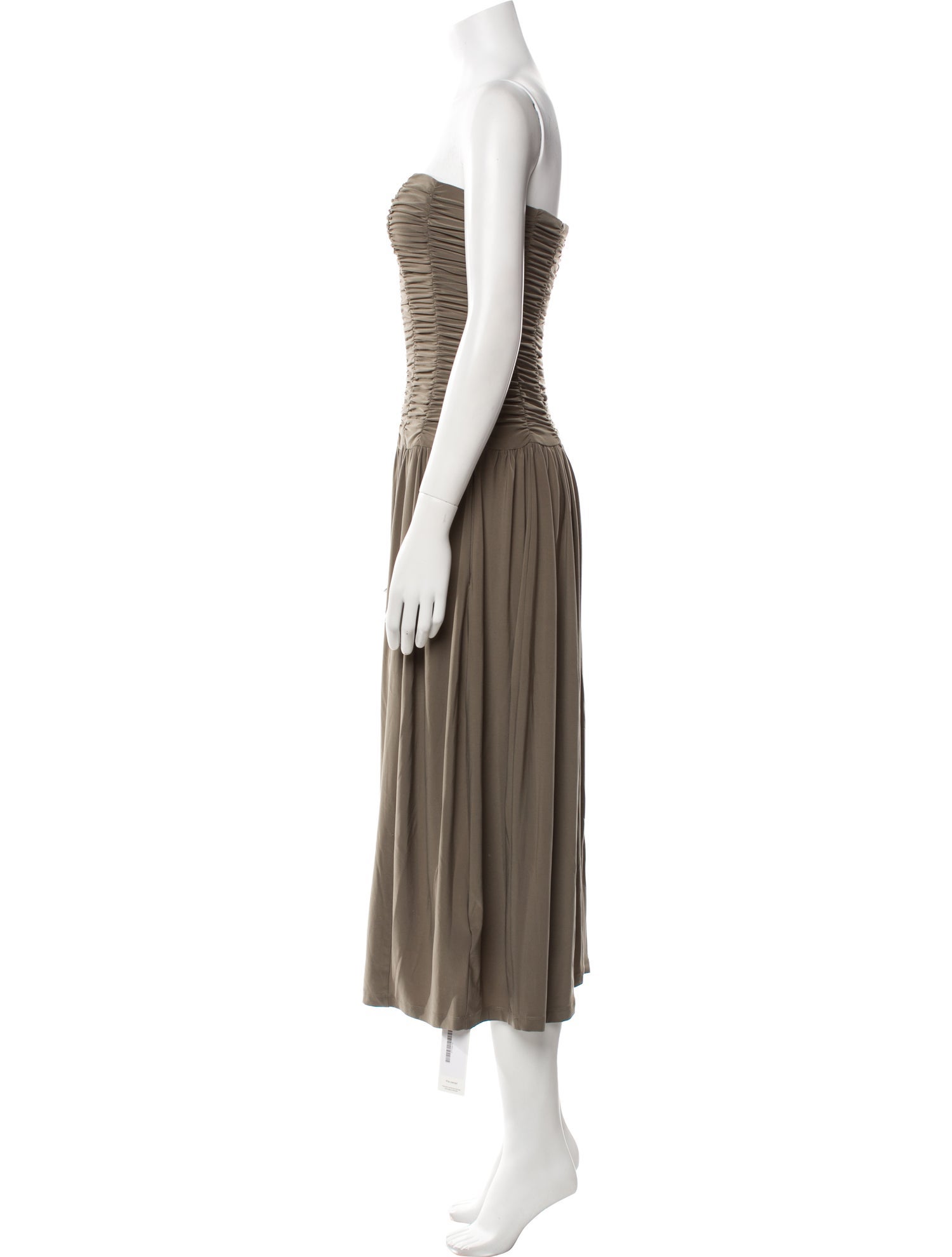 Tibi Strapless Midi Length Dress w/ Tags