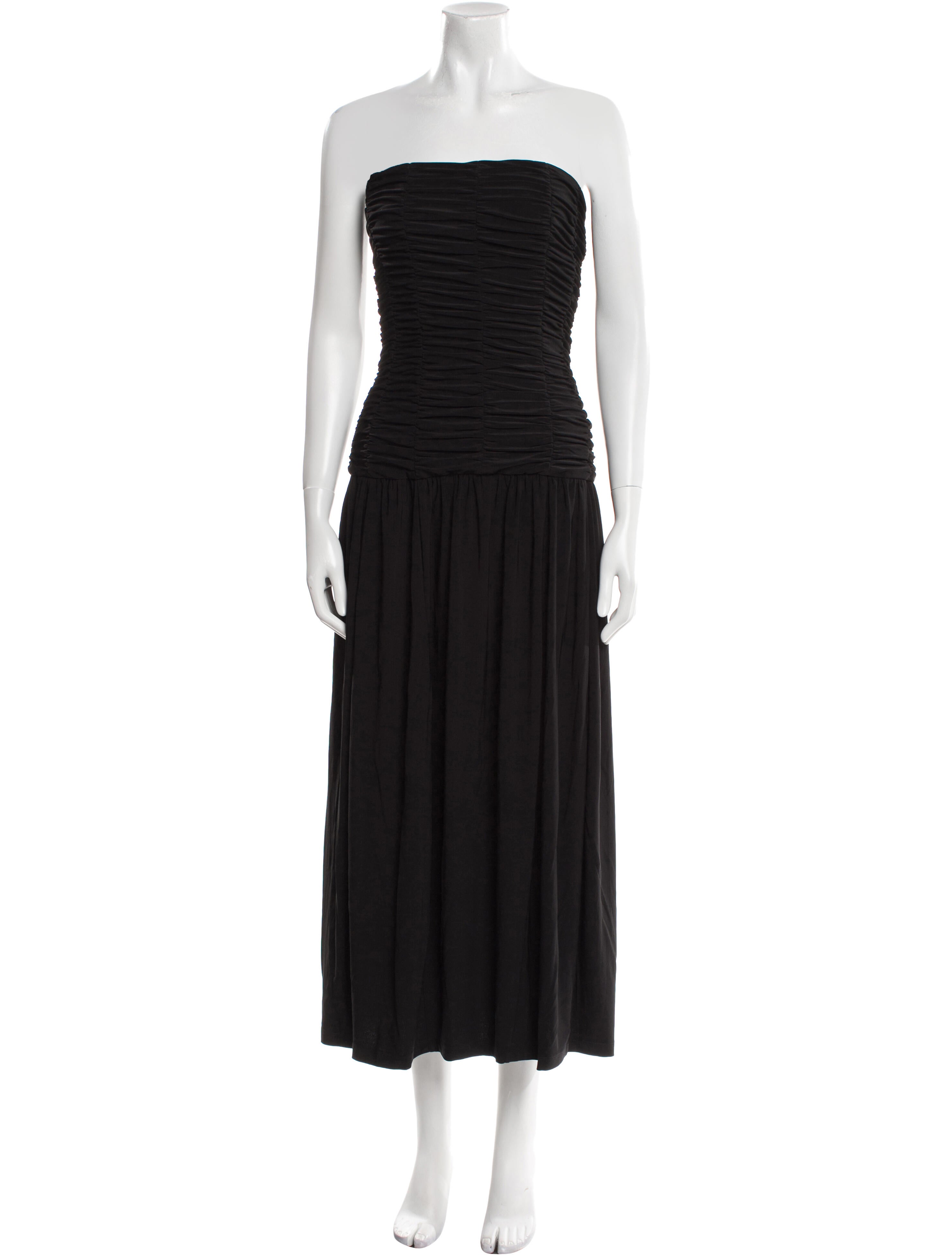 Tibi Strapless Midi Length Dress w/ Tags