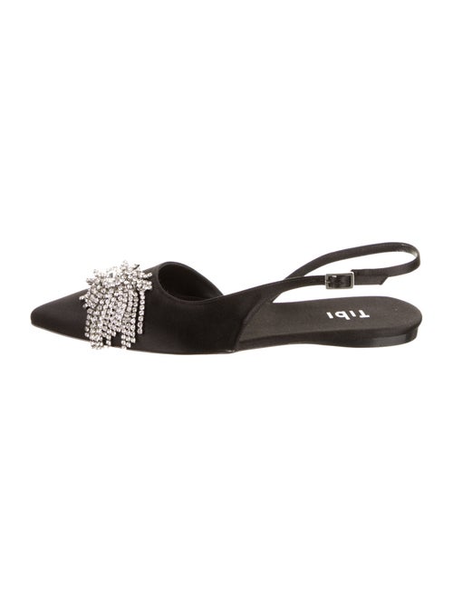 Tibi Satin Slingback Sandals
