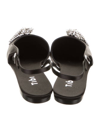 Tibi Satin Slingback Sandals