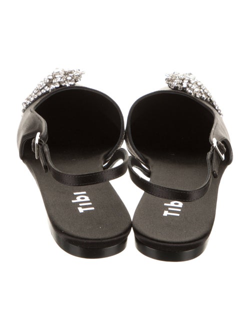 Tibi Satin Slingback Sandals