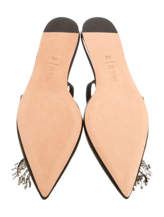 Tibi Satin Slingback Sandals