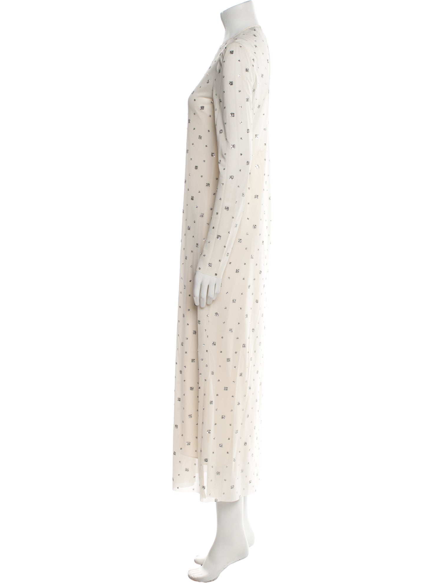 Tibi Patterned Long Dress w/ Tags