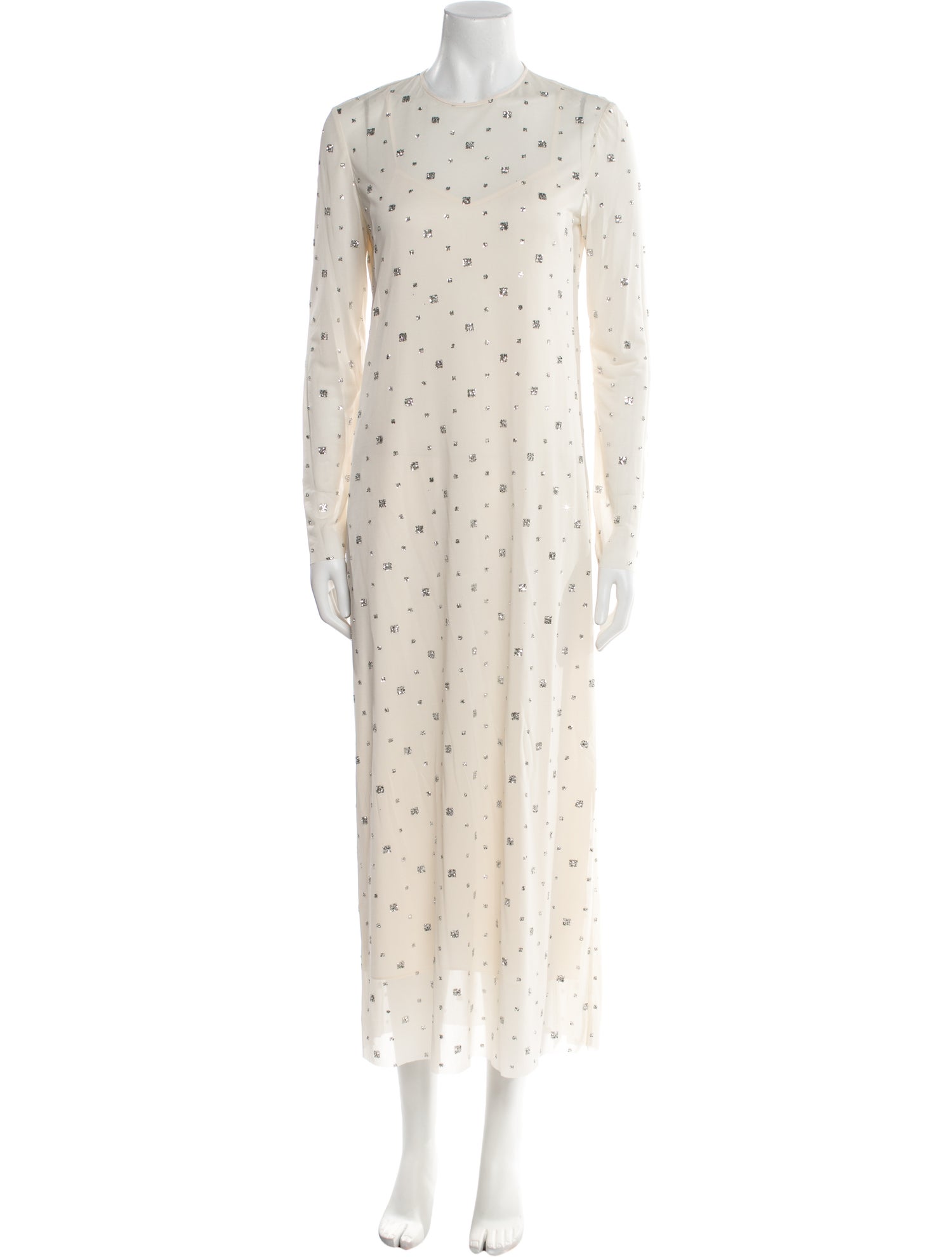 Tibi Patterned Long Dress w/ Tags