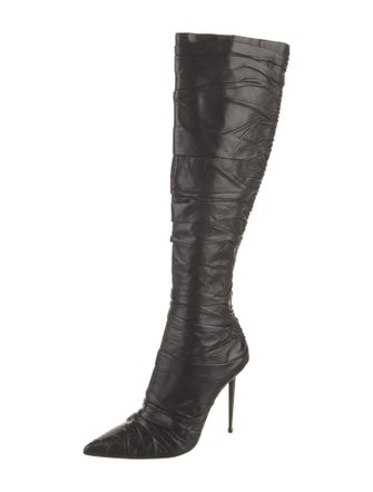 Tibi Leather Gladiator Sandals