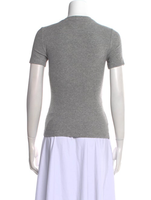 Tibi Terry Cloth Crew Neck T-Shirt