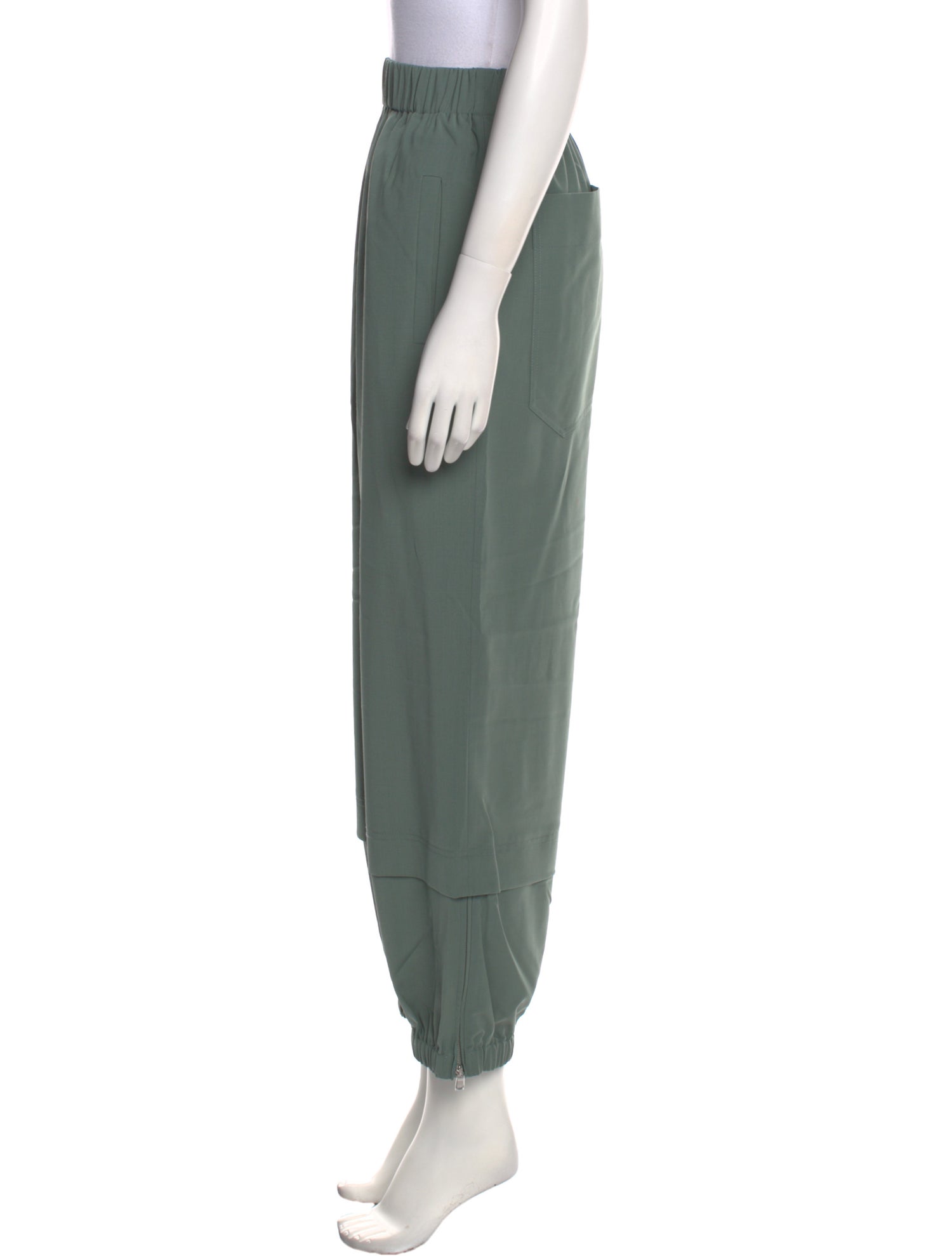 Tibi Straight Leg Pants